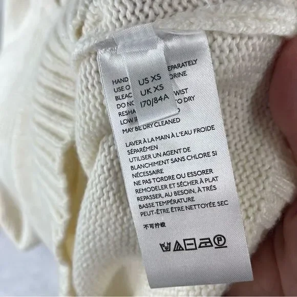 Anthropologie Belle Flutter Sleeve Wool Blend Sweater - Picture 12 of 12